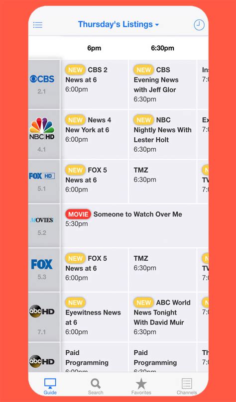 channel 21 schedule tonight.